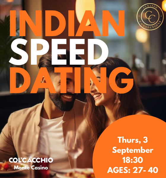 3 Sep - Indian Speed Dating (Johannesburg)