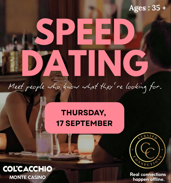 17 Sep - Speed Dating (Johannesburg)