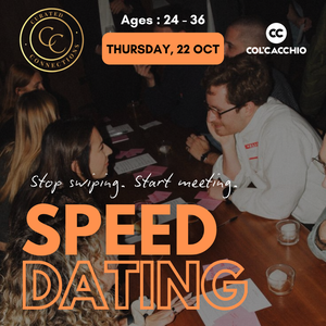 22 Oct - Speed Dating (Johannesburg)